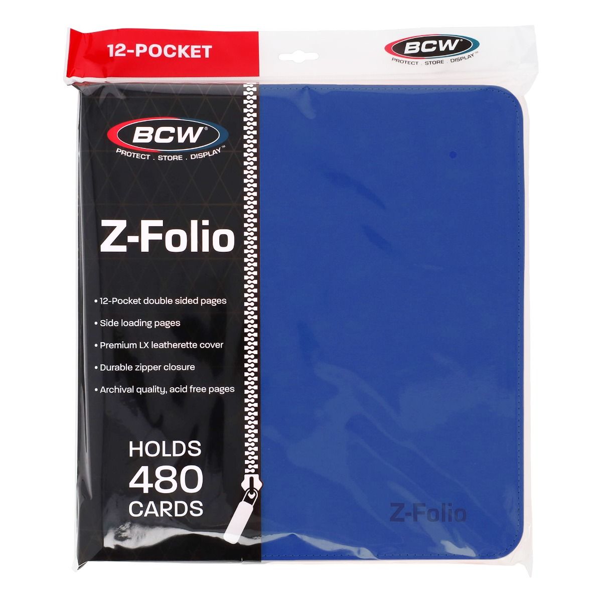 Z-Folio 12-Pocket LX Album - Blue