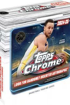 2024/25 Topps Chrome Basketball Mega Box (C2)