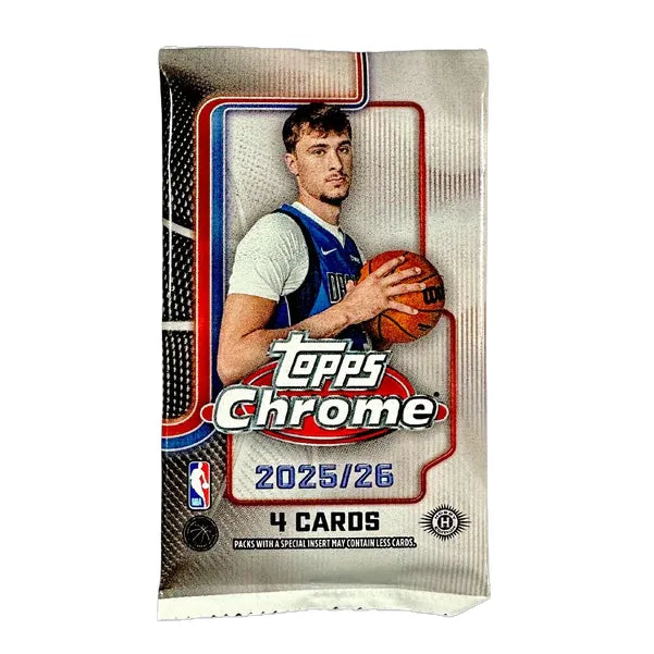 2025-26 Topps Chrome Basketball Hobby Pack