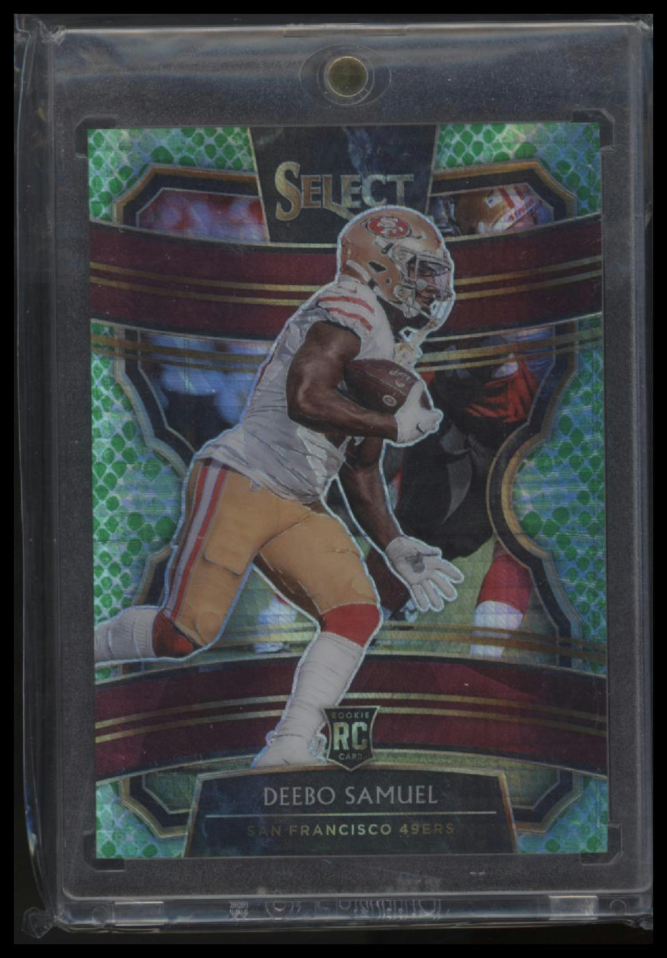 2019 Panini Select #29 Deebo Samuel Dragon Scale Prizm #/88