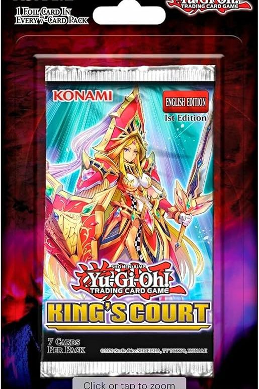 Yu-Gi-Oh Kings Court Booster Blister Pack