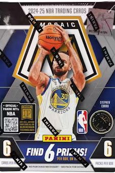 2024/25 Panini Mosaic Basketball 6-Pack Blaster Box (C)