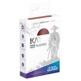 Ultimate Guard Sleeves Japanese Katana Red 60-Count