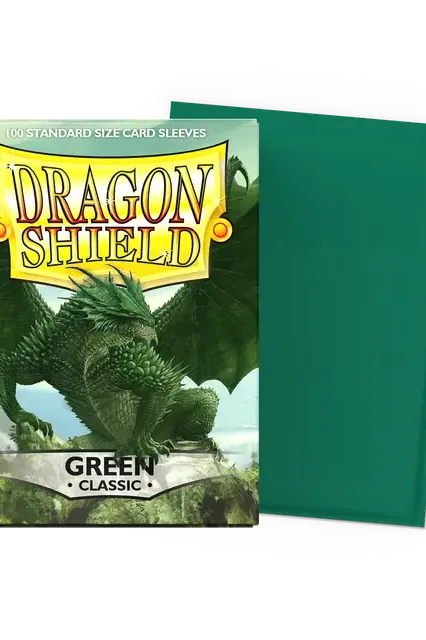 Dragon Shield Green - Classic Sleeves