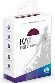 Katana Sleeves: Standard Size - Radiant Plum (100)