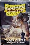 Dragon Shield Sleeves: Outer Sleeves Standard Matte - Clear 100CT