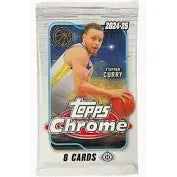 2024/25 Topps Chrome Basketball Hobby Pack
