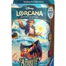 Disney Lorcana: Azurite Sea Starter Deck (Amber & Ruby)