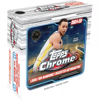 2024/25 Topps Chrome Basketball Mega Box (C)