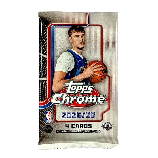 2025-26 Topps Chrome Basketball Hobby Pack