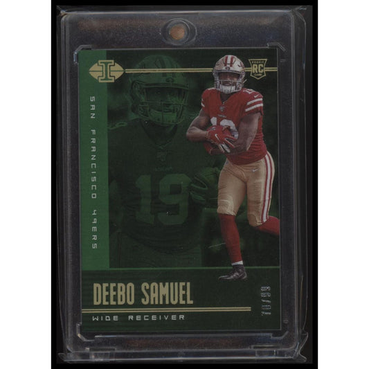 2019 Panini Illusions #99 Deebo Samuel Green #/99