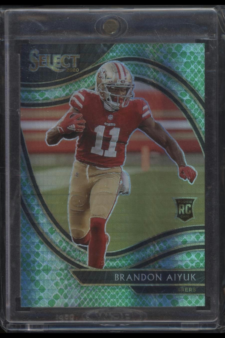 2021 Panini Select Brandon Aiyuk #366 /67 Dragon Scale