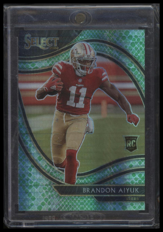 2021 Panini Select Brandon Aiyuk #366 /67 Dragon Scale