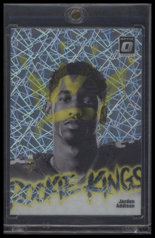 2023 Donruss Optic #17 Jordan Addison Rookie Kings