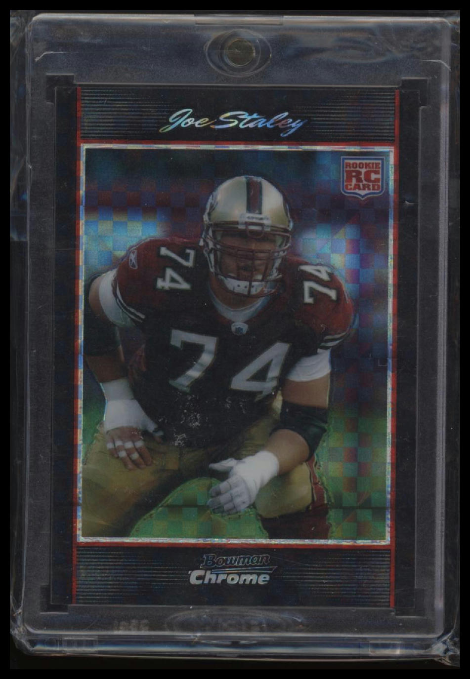 2007 Bowman Chrome #BC42 Joe Staley Xfractors #/275