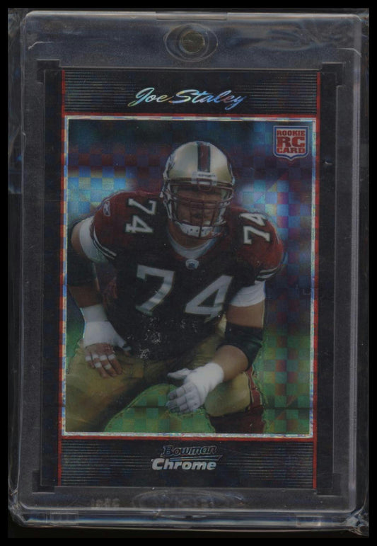 2007 Bowman Chrome #BC42 Joe Staley Xfractors #/275