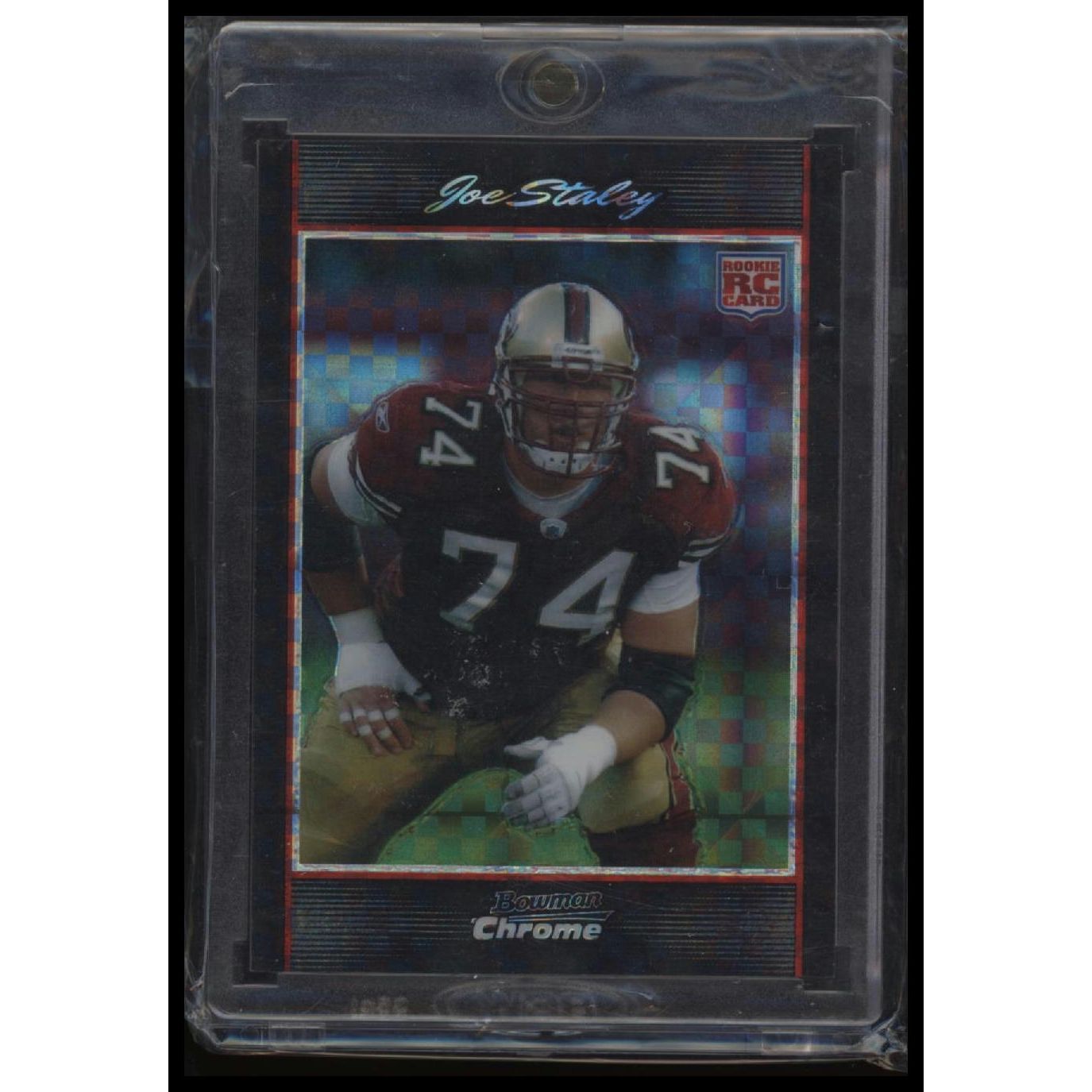 2007 Bowman Chrome #BC42 Joe Staley Xfractors #/275