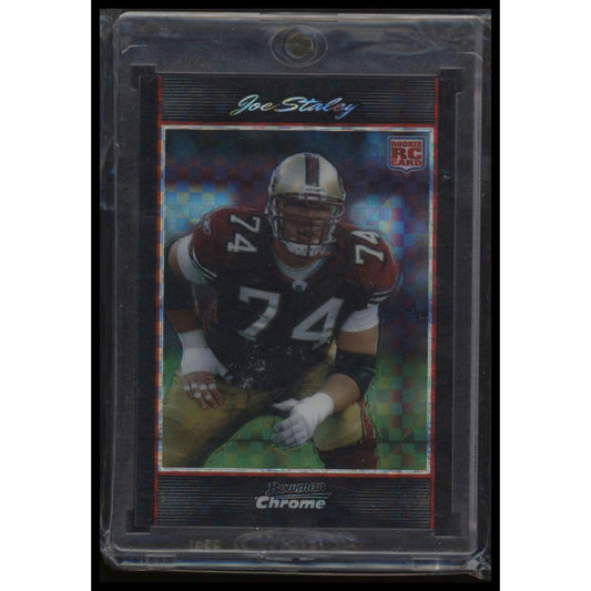 2007 Bowman Chrome #BC42 Joe Staley Xfractors #/275