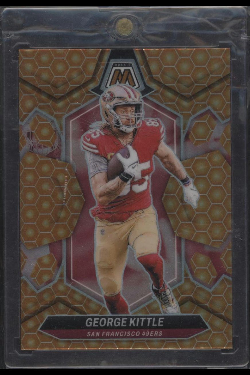 2024 Panini Mosaic #194 George Kittle Honeycomb