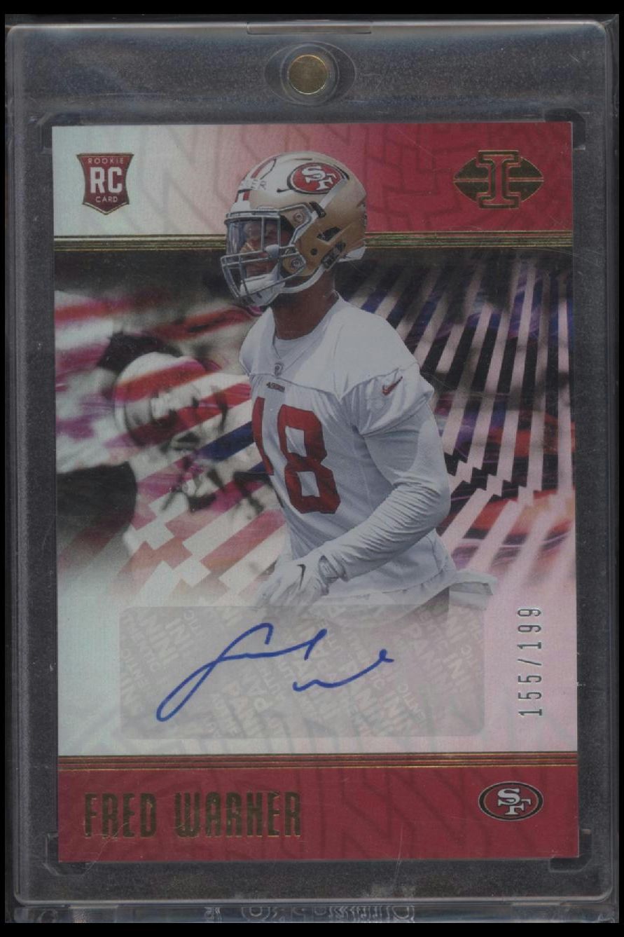 2018 Panini Illusions #181 Fred Warner #/199