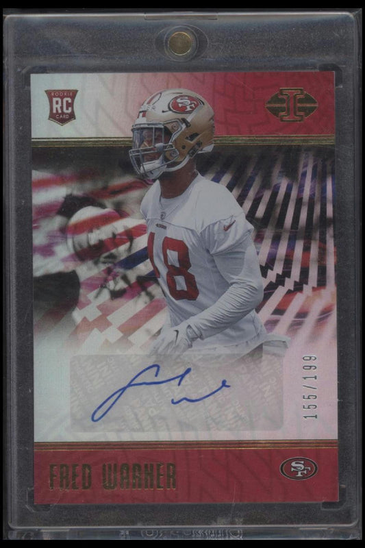 2018 Panini Illusions #181 Fred Warner #/199
