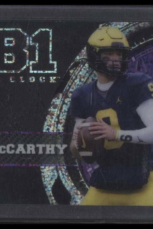 2023 Wild Card QB1 On the Clock Excusive - #OCW-JM2 JJ McCarthy #/1
