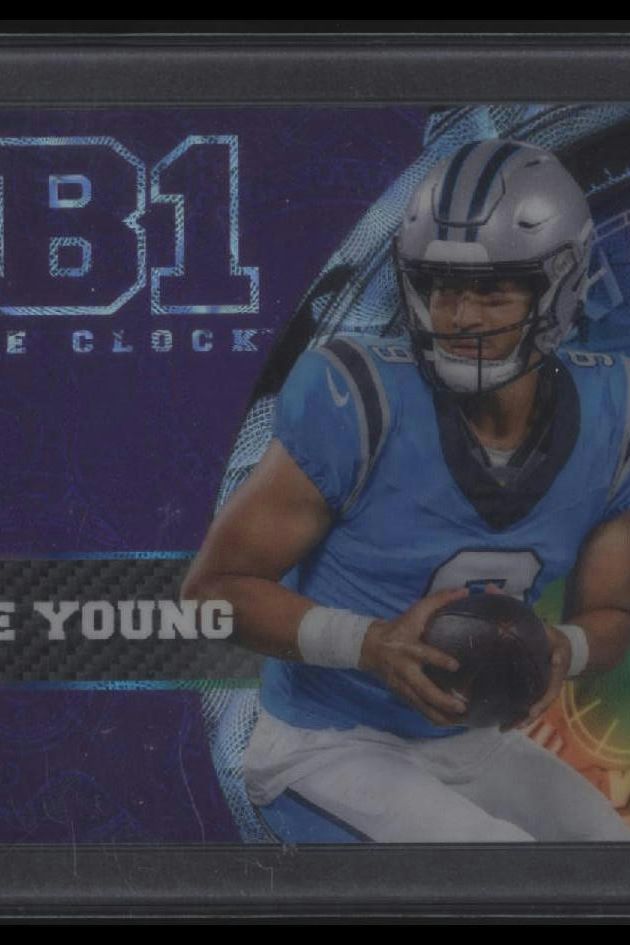 2023 Wild Card Bryce Young QB1 On The Clock #OCW-BY2 /1 Purple