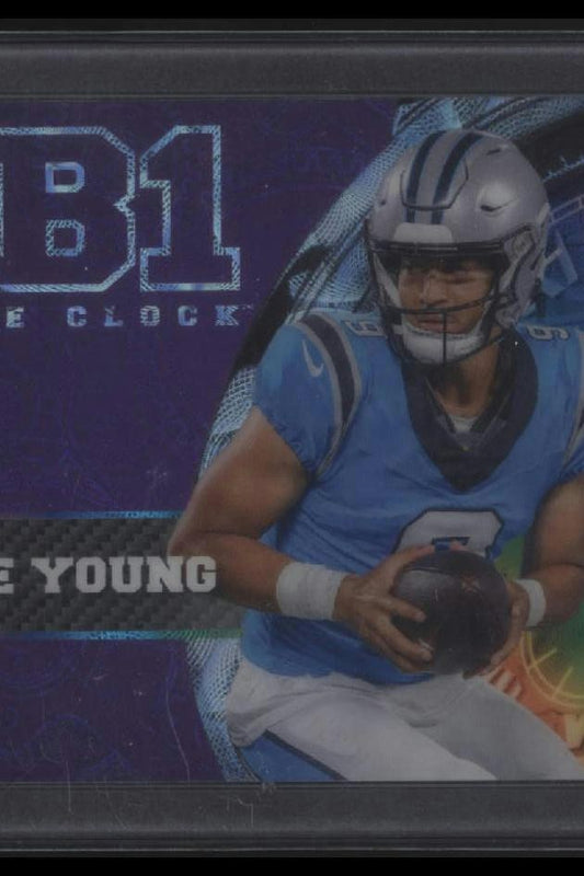 2023 Wild Card Bryce Young QB1 On The Clock #OCW-BY2 /1 Purple