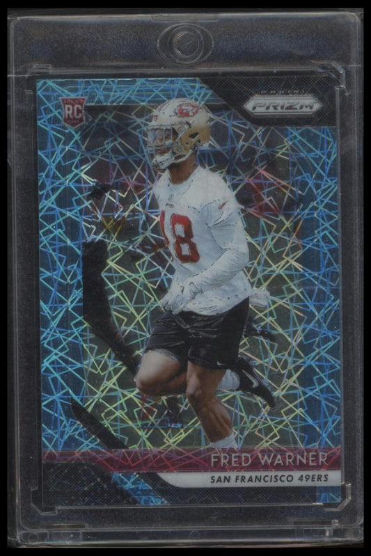 2018 Panini Prizm #257 Fred Warner Prizm Lazer