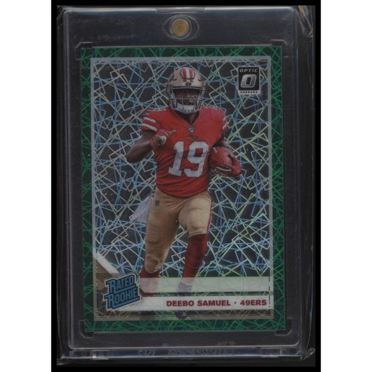 2019 Donruss Optic #167 Deebo Samuel Green Velocity