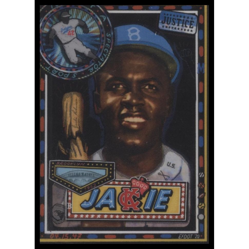 2020 Topps Project 2020 #114 Jackie Robinson