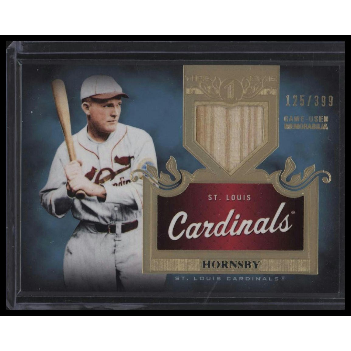 2011 Topps Tier One #TSR7 Rogers Hornsby Top Shelf Relics #/399