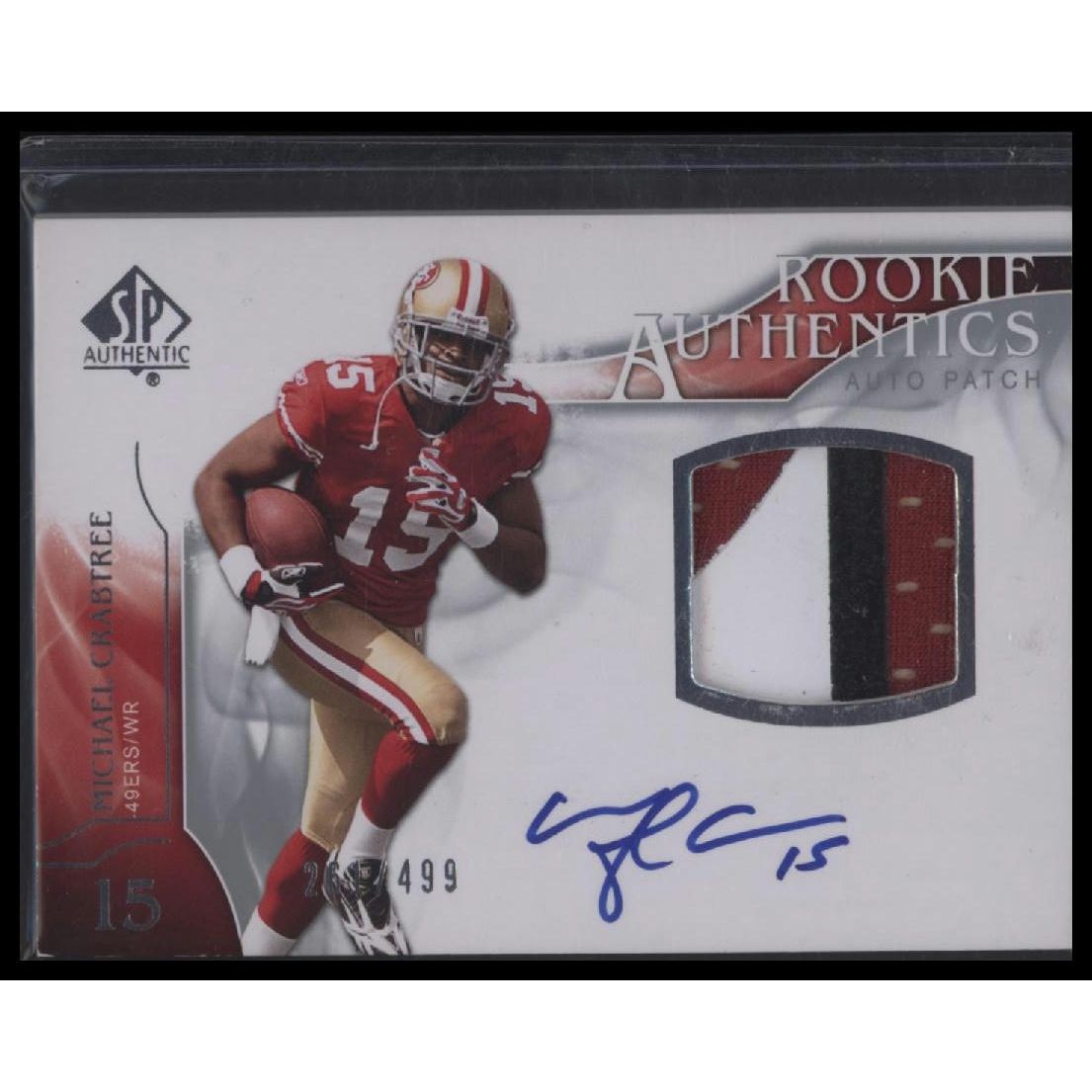 2009 SP Authentic #391 Michael Crabtree #/499