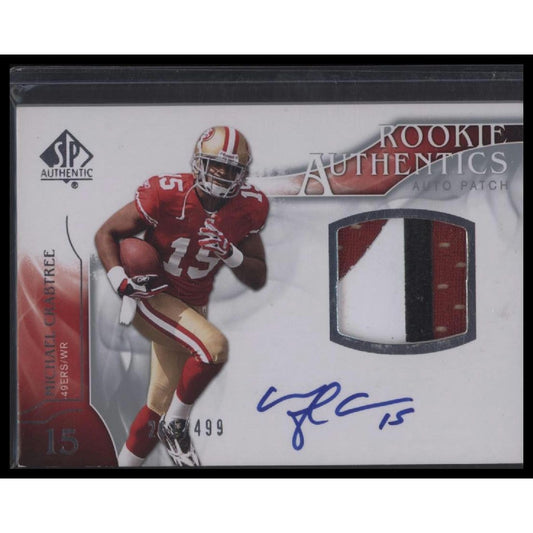 2009 SP Authentic #391 Michael Crabtree #/499