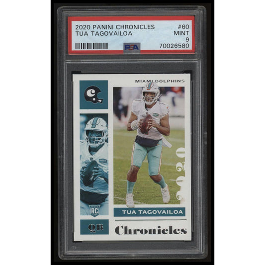 2020 Panini Chronicles #60 Tua Tagovailoa PSA 9