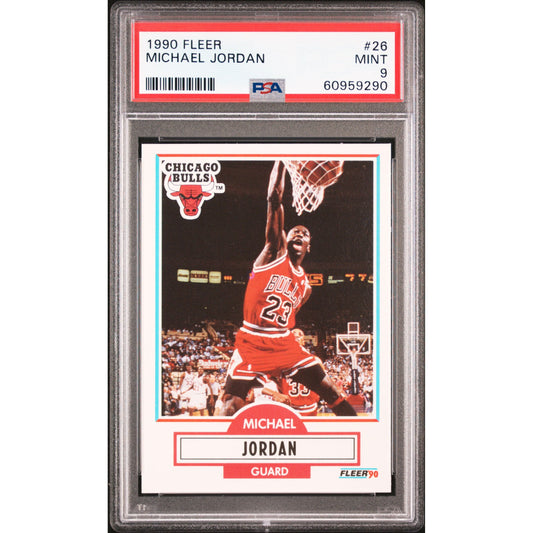1990 Fleer #26 Michael Jordan PSA 9