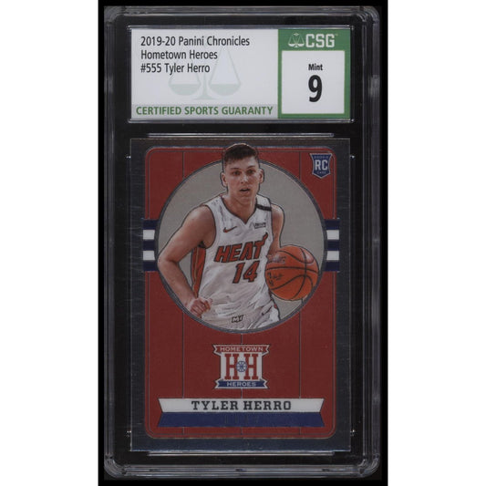 2019-20 Panini Chronicles #555 Tyler Herro CSG 9