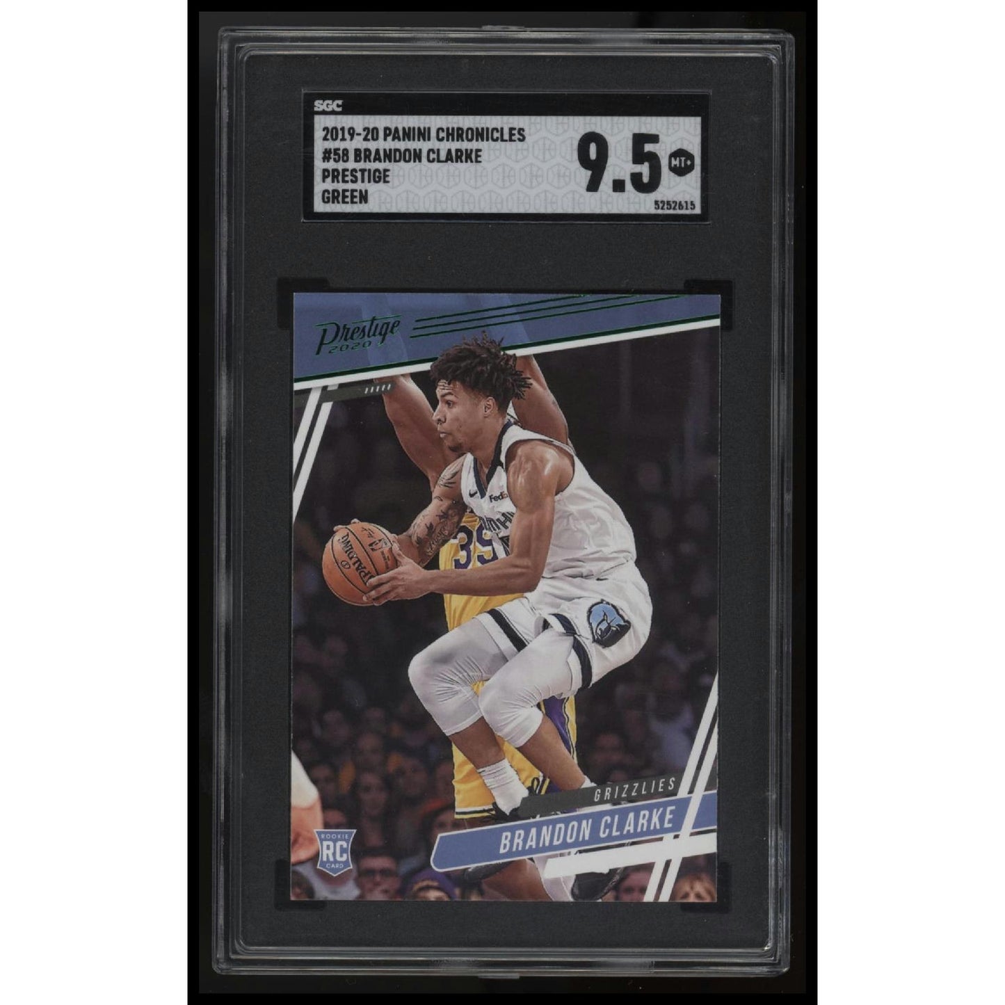 2019-20 Panini Chronicles #58 Brandon Clarke SGC 9.5