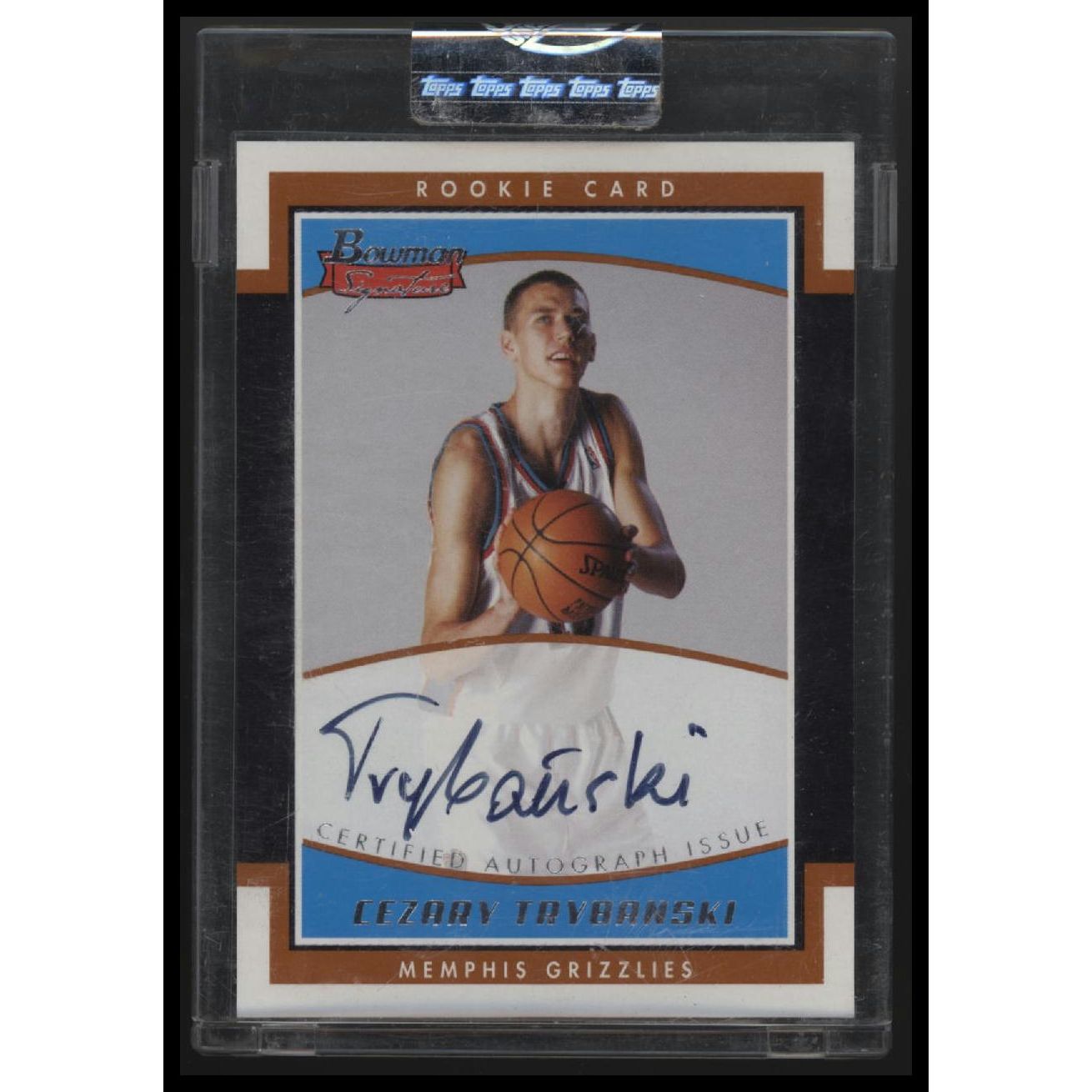 2002-03 Bowman Signature Edition #SE-CT Cezary Trybanski #/999