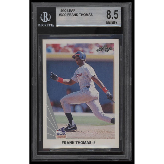 1990 Leaf #300 Frank Thomas BGS 8.5