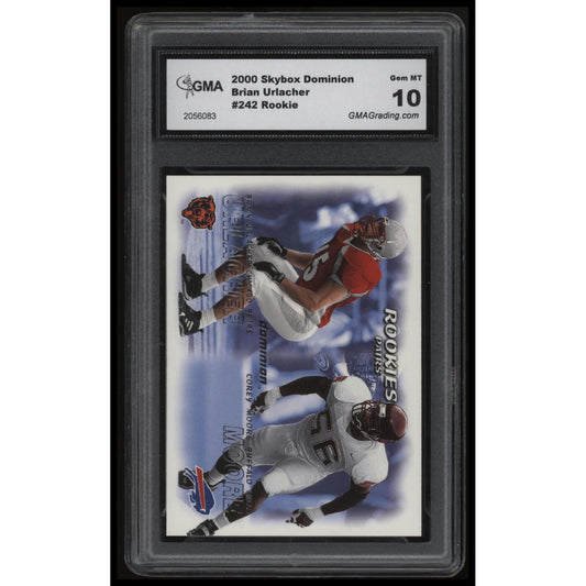 2000 SkyBox Dominion #242 Brian Urlacher / Corey Moore GMA 10