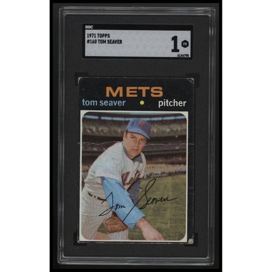 1971 Topps #160 Tom Seaver SGC 1