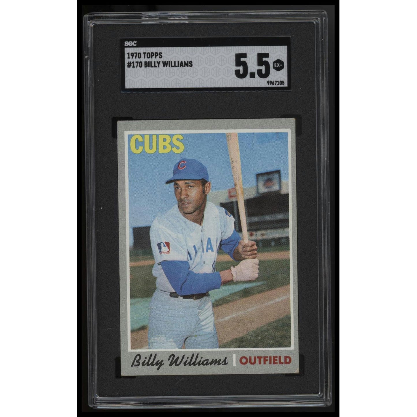 1970 Topps #170 Billy Williams SGC 5.5