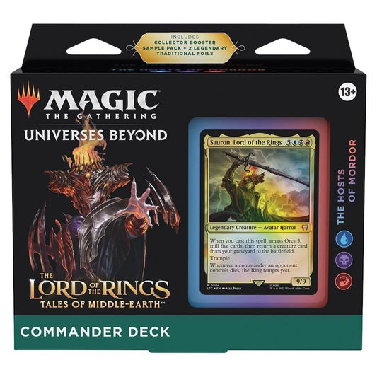 The Lord of the Rings: Tales of Middle-earth Commander Deck - The Hosts of Mordor