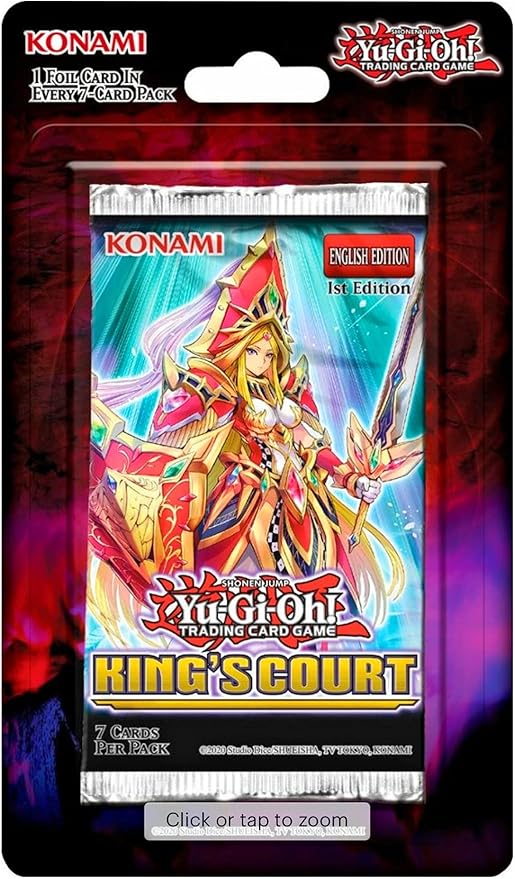 Yu-Gi-Oh Kings Court Booster Blister Pack