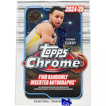2024/25 Topps Chrome Basketball 8-Pack Blaster Box (C)