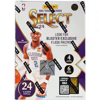 2024/25 Panini Select Basketball 6-Pack Blaster Box (C)