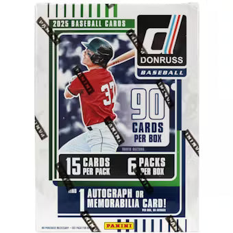 2025 Panini Donruss Baseball 6-Pack Hobby Blaster Box (C)