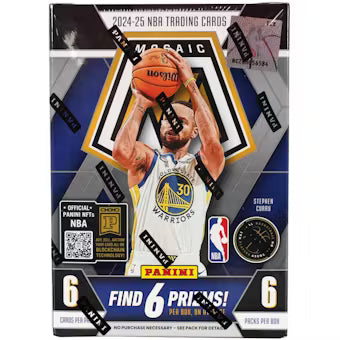 2024/25 Panini Mosaic Basketball 6-Pack Blaster Box (C)