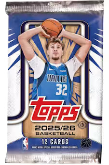 2025/26 Topps Chrome Basketball Hobby Pack